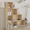 Image de Bibliothèque Séparateur de pièce Chêne sonoma Bois d ingénierie
