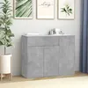 Image de Buffet Gris béton 88x30x70 cm Bois d ingénierie