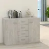 Image de Buffet Gris béton 88x30x65 cm Bois d ingénierie