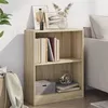 Image de Bibliothèque Chêne sonoma 60x24x76 cm Bois d ingénierie