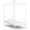 Image de vidaXL Hemelbedframe metaal wit 100x200 cm284469
