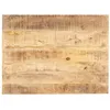 Image de Dessus de table Bois de manguier solide 15 16 mm 80x60 cm