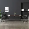 Image de Chaise pivotante à manger Gris Tissu