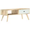 Image de vidaXL Salontafel 90x50x40 cm massief mangohout286482