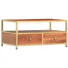 Image de vidaXL Salontafel 90x50x40 cm massief acaciahout286187