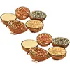Image de Vidaxl Karma Pour Oiseaux Dans Des Moitiés De Noix De Coco, 10 Pièces, 290 G