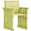 Image de Chaise vidaxl exterieur non pliable en bois H. 86 cm
