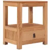 Image de Table de chevet 40x30x50 cm bois de teck massif