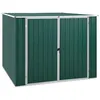 Image de Abri de jardin - vidaXL - 195x198x159 cm - Acier galvanisé - Double ouverture - Sans plancher