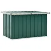 Image de Boîte de rangement de jardin Vert 109x67x65 cm