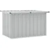 Image de Boîte de rangement de jardin Gris 109x67x65 cm