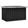 Image de Boîte de rangement de jardin Anthracite 109x67x65 cm