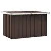 Image de Salon de jardin Vidaxl acier marron x 67.0 x 65.0 cm