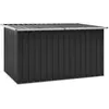 Image de Boîte de rangement de jardin Anthracite 171x99x93 cm