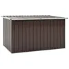 Image de Boîte de rangement de jardin Marron 171x99x93 cm