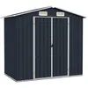 Image de vidaXL Abri de Jardin Cabane à Outils Remise d'Extérieur Maison de Stockage Hangar de Rangement Remise à Outils Anthracite 46299