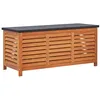 Image de Boîte de rangement de jardin 117x50x55 cm Eucalyptus solide
