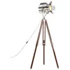 Image de vidaXL Vloerlamp driepoot 180 cm massief mangohout 286106