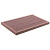 Image de Élément de plancher pour douche solaire Marron 101x63x5,5cm WPC