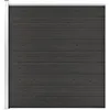 Image de vidaXL Schutting 175x186 cm HKC grijs49069
