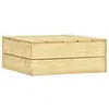 Image de vidaXL Table de jardin 75x75x31 cm Bois de pin imprégné