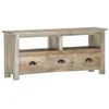 Image de Meuble TV 110x30x50 cm Bois massif de manguier