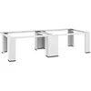Image de Socle double pour lave linge et sèche linge Blanc