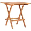 Image de Table de bistro pliable 60x60x65 cm Bois de teck solide