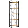 Image de Bibliothèque à 5 niveaux 60x30x180 cm Bois de manguier solide