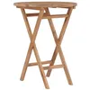 Image de vidaXL Tuintafel inklapbaar 60 cm massief teakhout48993