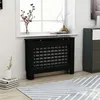 Image de Cache-radiateur Noir - VidaXL - 112x19x81 cm - MDF