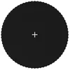 Image de vidaXL Tapis de saut Tissu Noir pour trampoline rond de 3,96 m