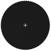 Image de vidaXL Tapis de saut Tissu Noir pour trampoline rond de 4,27 m