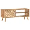 Image de Meuble TV 100x35x40 cm Bois d acacia massif