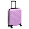 Image de vidaXL Valise rigide Rose ABS 92419