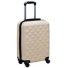 Image de vidaXL Valise rigide Doré ABS 92421