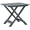 Image de Table pliable de jardin Vert 79x72x70 cm Plastique