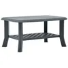 Image de Table basse Vert 90x60x46 cm Plastique