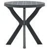 Image de Table de bistro Anthracite Ø70 cm Plastique