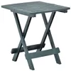 Image de Table pliable de jardin vert 45x43x50 cm plastique