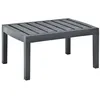 Image de Table de jardin Anthracite 78x55x38 cm Plastique