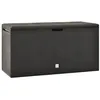 Image de Boîte de rangement de jardin Anthracite 114x47x60 cm