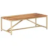 Image de Table basse 120x60x40 cm Bois massif