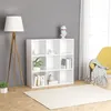 Image de Bibliothèque blanc 98x29x97,5 cm bois d ingénierie