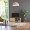 Image de Meuble TV Chêne sonoma 120x34x37 cm Bois d'ingénierie