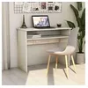 Image de Bureau Blanc brillant 90x50x74 cm Bois d ingénierie