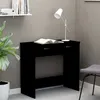 Image de Bureau Noir 80x40x75 cm Aggloméré