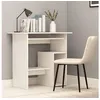 Image de Bureau Blanc 80x45x74 cm Bois d'ingénierie