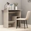 Image de vidaXL Bureau Gris béton 80 x 45 x 74 cm Aggloméré