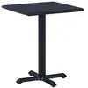 Image de vidaXL Table de jardin Noir 60x60x75 cm